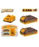 Chargeur et deux batteries P20S
