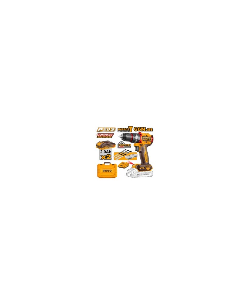 Coffret Perceuse-visseuse à percusion sans fil