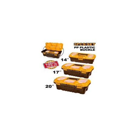 Lot de 3 Boîtes à outils