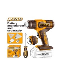 Décapeur thermique sans fil 20V