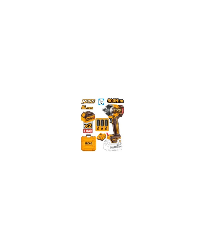 Coffret Clé à chocs sans fil